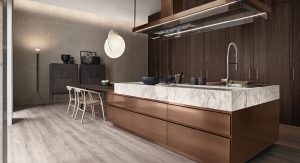 Mueble de cocina CONVIVIUM MESA INTEGRADA Arclinea