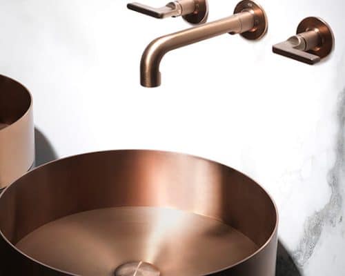 Batería de pared INCISO 02 Gessi