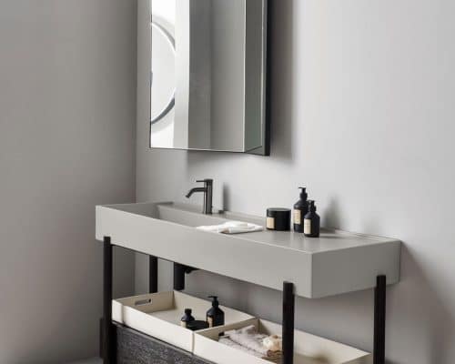 Mueble baño PLINIO 02 Cielo