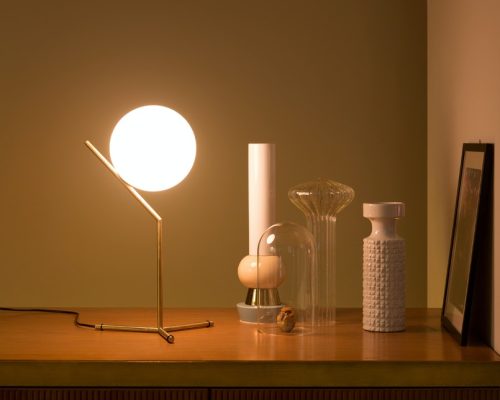 Lámpara de mesa interior IC 01 Flos