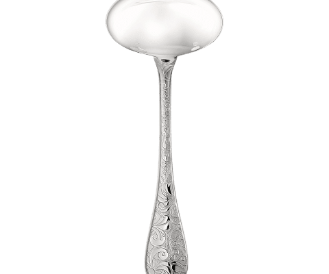 GARDEN OF EDEN SAUCE SPOON 1<br /> Christofle