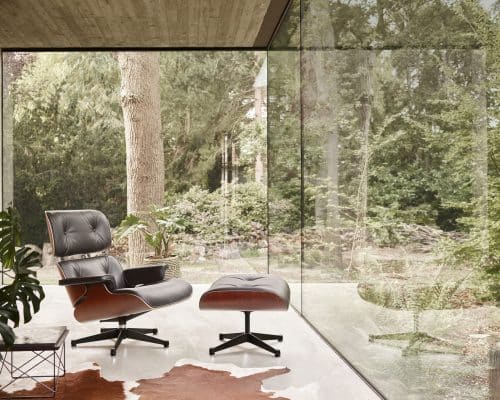 EAMES LOUNGE CHAIR & OTTOMAN<br /> Vitra
